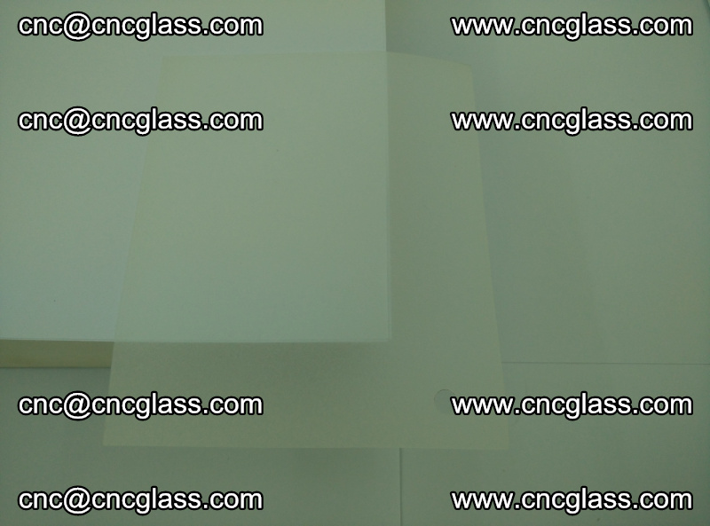 EVA glass interlayer film cool jade white (semi transparent, half clear) (1)