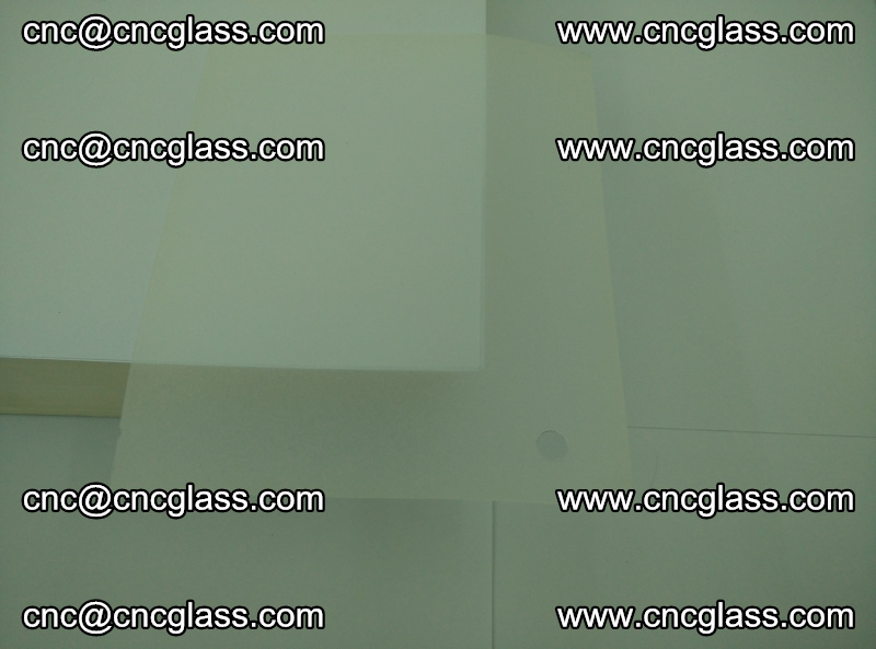 EVA glass interlayer film cool jade white (semi transparent, half clear) (19)