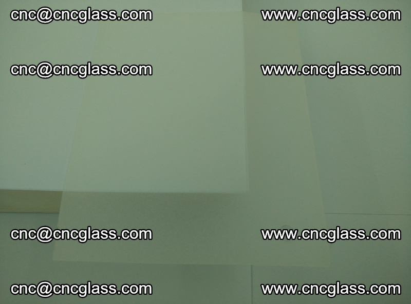 EVA glass interlayer film cool jade white (semi transparent, half clear) (5)