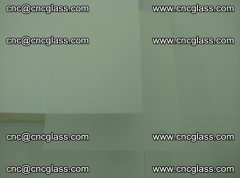 EVA glass interlayer film cool jade white (semi transparent, half clear) (8)